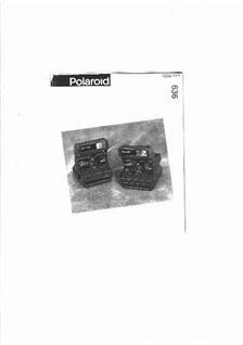 Polaroid 636 manual. Camera Instructions.